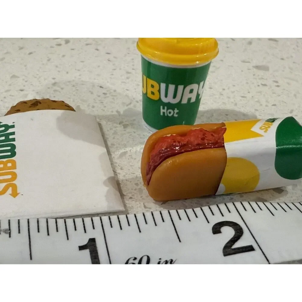 Mini Brands Pieces Fast Food & Toys Subway Sonic Fridays Hard Rock Lot Of 16‎